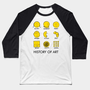 History Of Art Baseball T-Shirt